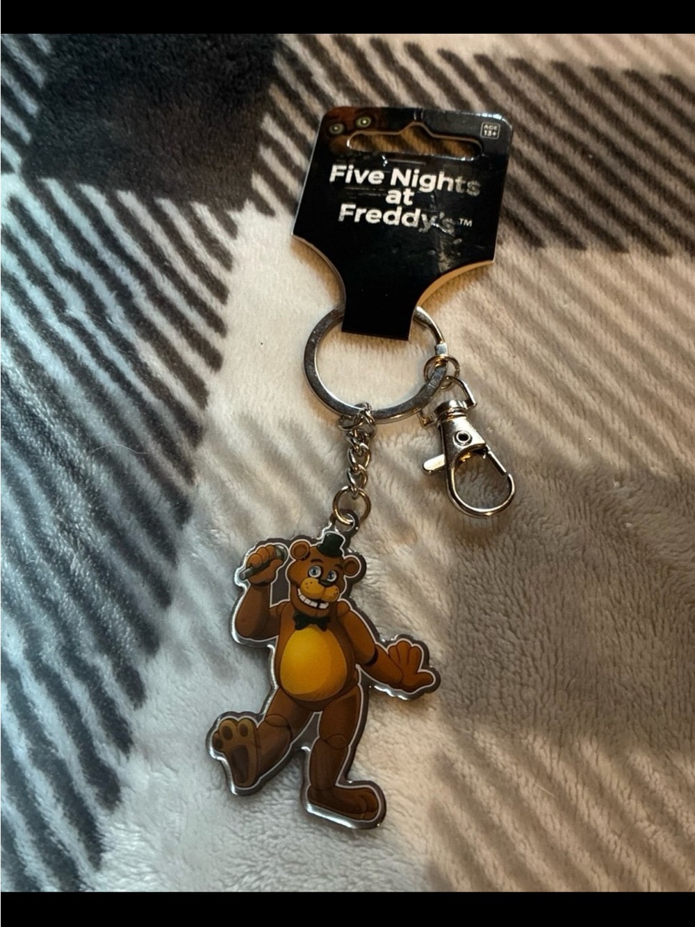 Five Nights at Freddy's Brown Freddy Bear Keychain